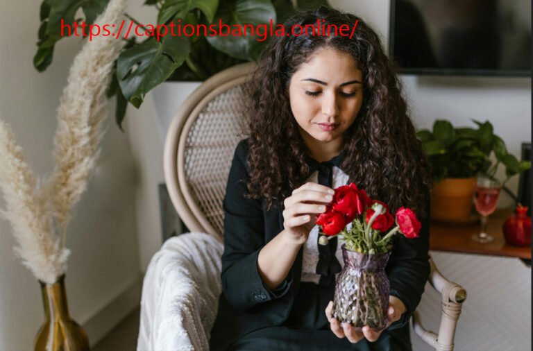 Flower Caption Bangla