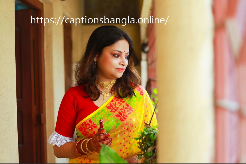 Saree Caption Bangla